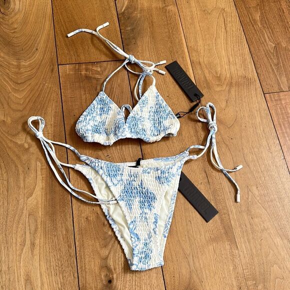 TRIANGL VINCA - INDIGO SET NO BAG NEW WITH TAGS - Picture 2 of 10